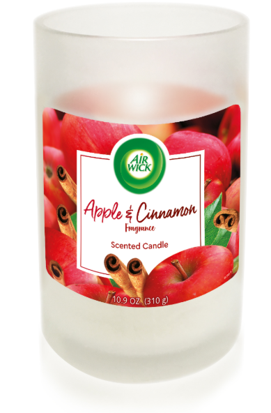 AIR WICK Candle  Apple  Cinnamon 